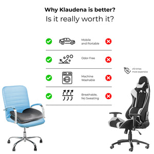 Klaudena  - Memory Foam Seat Cushion