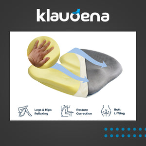 Klaudena  - Memory Foam Seat Cushion