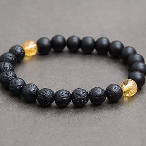 Natural Stone Bead Bracelet
