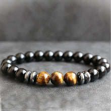 Load image into Gallery viewer, Natural Stone Bead Bracelet
