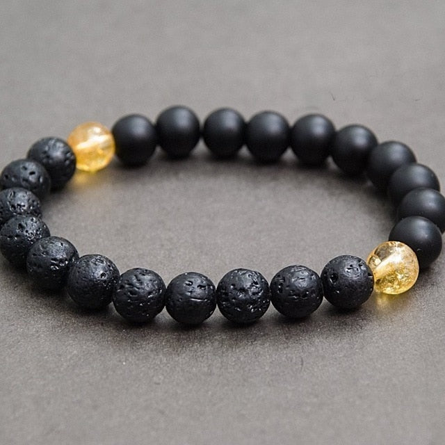 Natural Stone Bead Bracelet